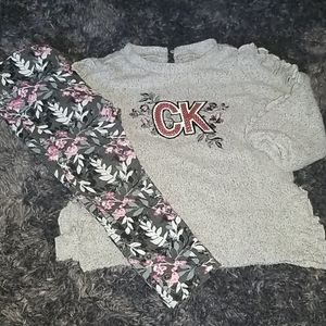 TODDLER GIRL SWEATER AND LEGGINGS